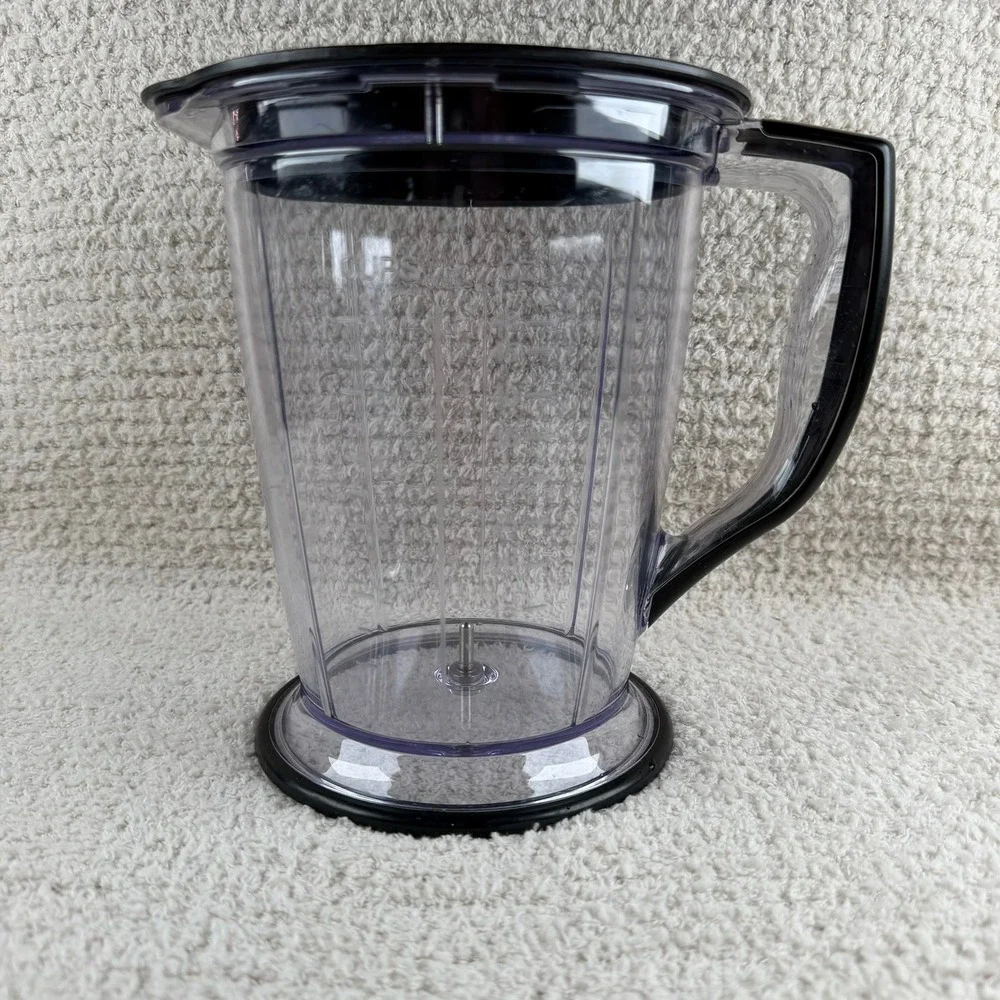 Ninja Master Prep Professional 48oz Replacement Pitcher with Lid Clear Black